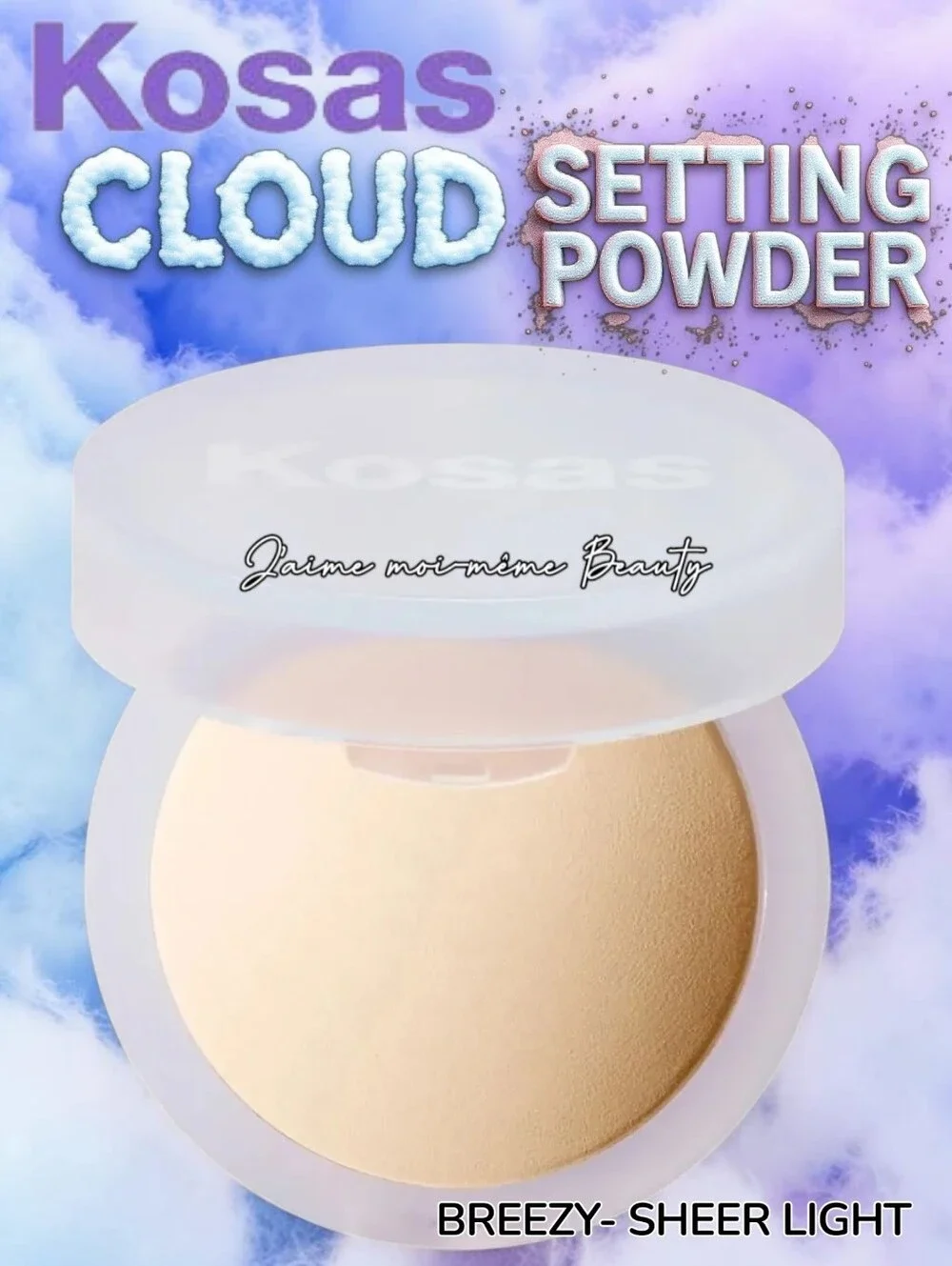 KOSAS Cloud Setting Powder in Breezy - Sheer Light